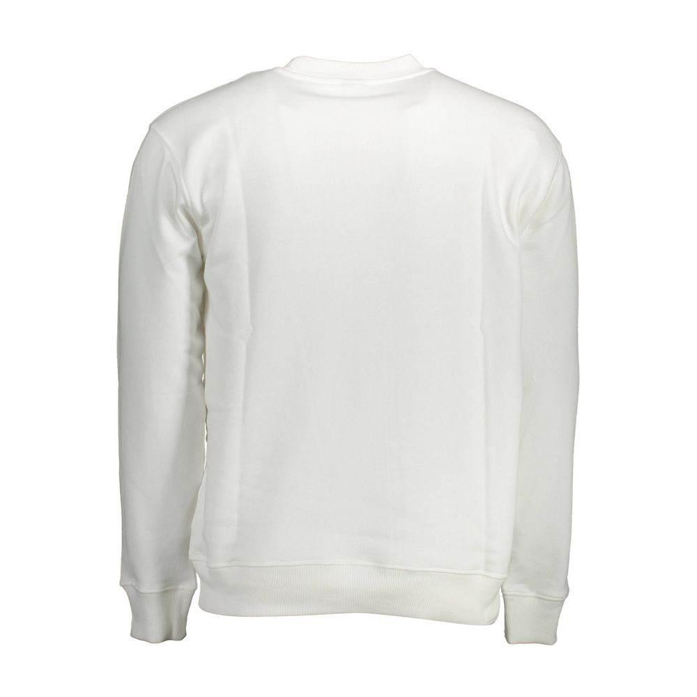 North Sails White Cotton Men Sweater - Hilstor