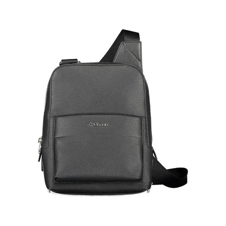 Calvin Klein Black Polyester Men Shoulder Bag - Hilstor