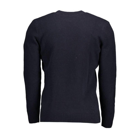 U.S. POLO ASSN. Blue Wool Men Sweater - Hilstor