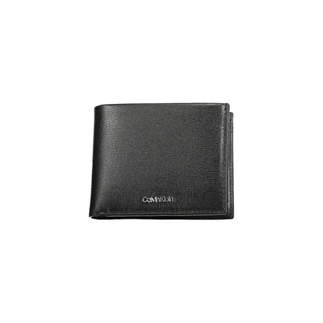 Calvin Klein Black Polyester Men Wallet - Hilstor