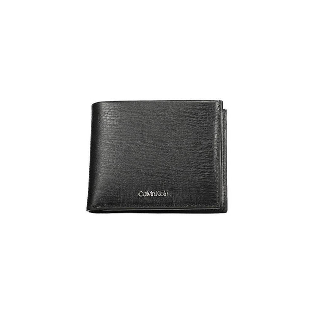 Calvin Klein Black Polyester Men Wallet - Hilstor
