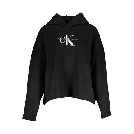 Calvin Klein Black Cotton Women Sweater - Hilstor