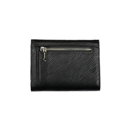 Calvin Klein Black Polyethylene Women Wallet - Hilstor