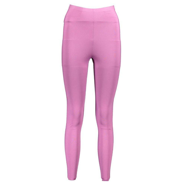 Calvin Klein Purple Polyester Women Legging - Hilstor