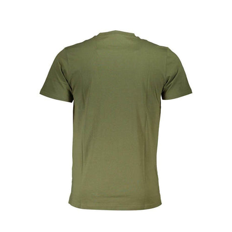 Cavalli Class Green Cotton T-Shirt - Hilstor