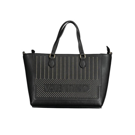 Mario Valentino Black Polyethylene Handbag - Hilstor