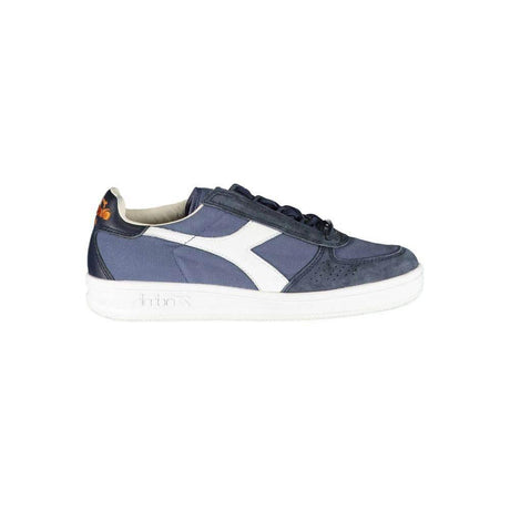 Diadora Chic Blue Contrast Lace-Up Sneakers - Hilstor
