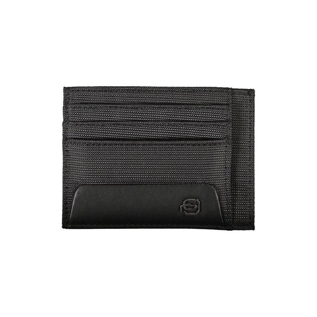 Piquadro Sleek Recycled Material Card Holder - Hilstor