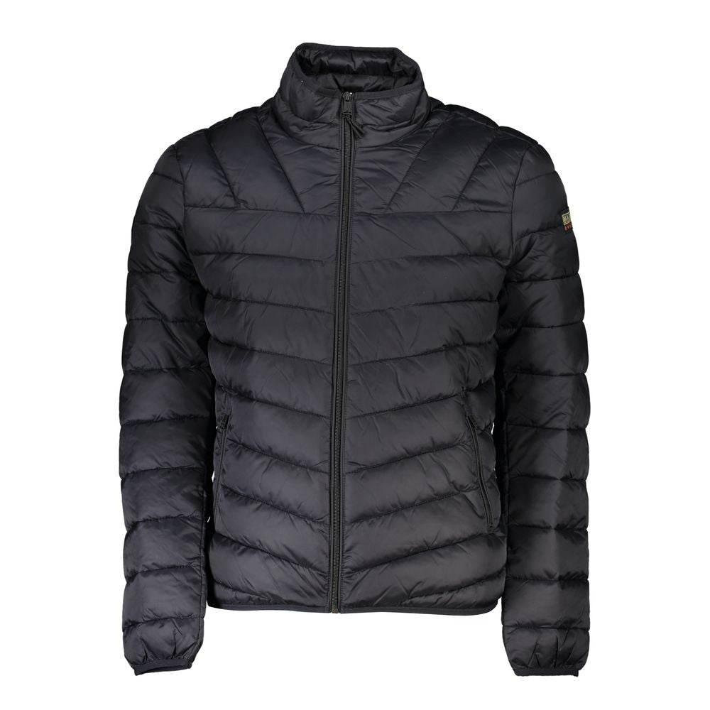 Napapijri Black Polyamide Men Jacket - Hilstor