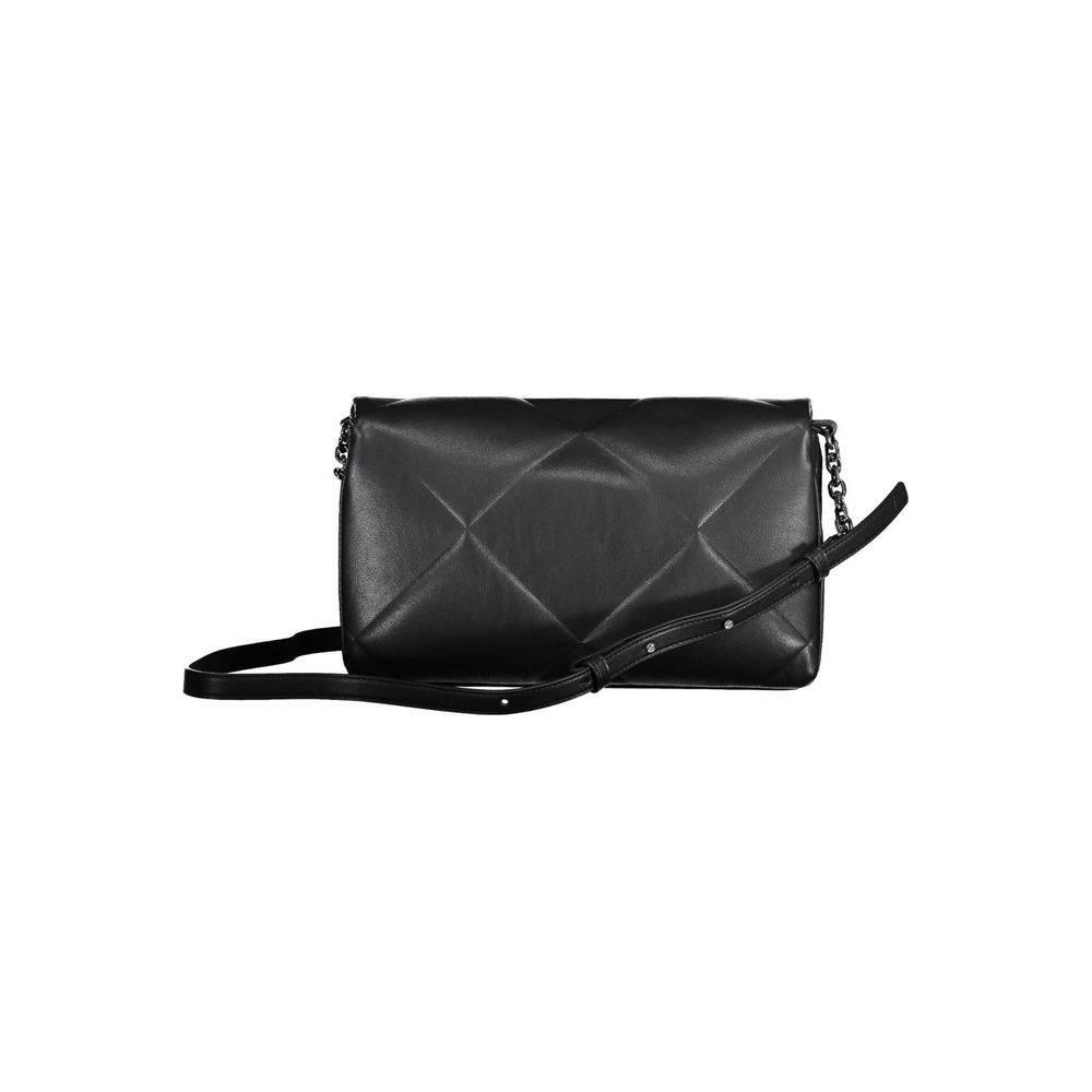 Calvin Klein Black Polyester Handbag - Hilstor
