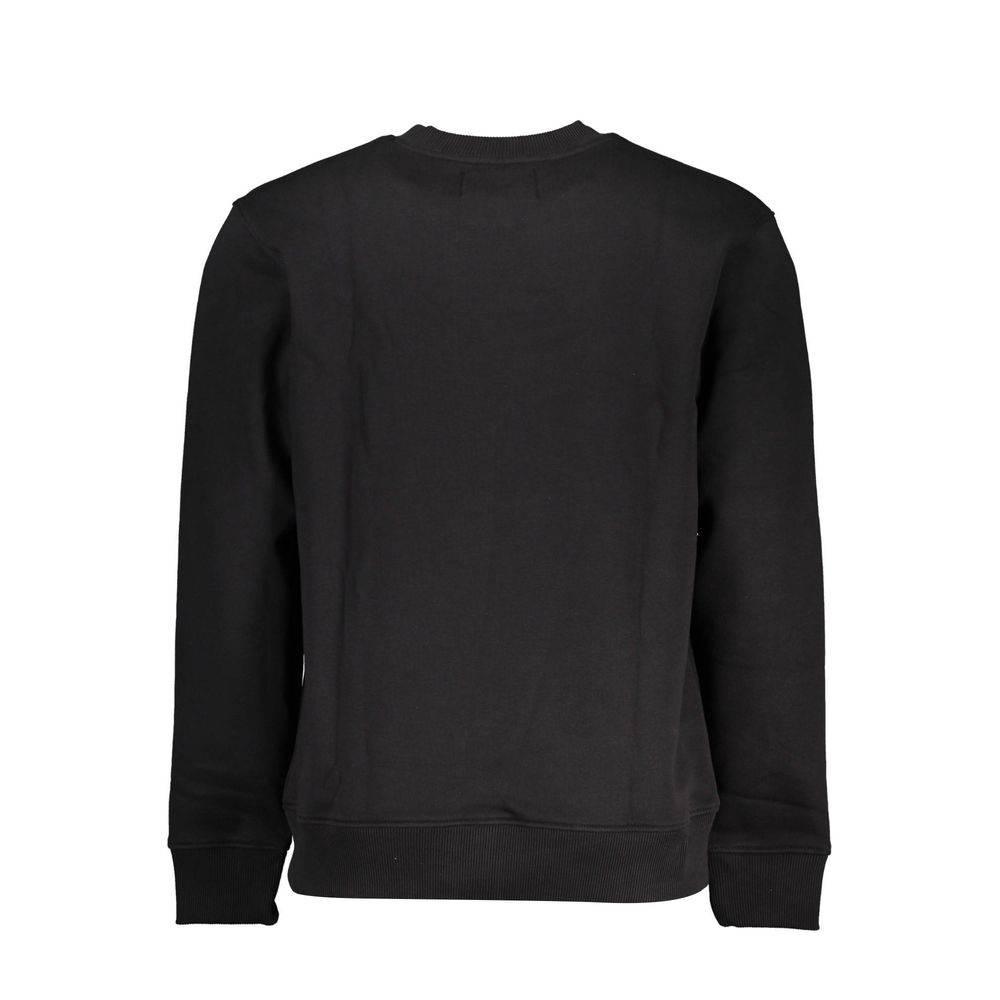 Calvin Klein Black Cotton Men Sweater - Hilstor
