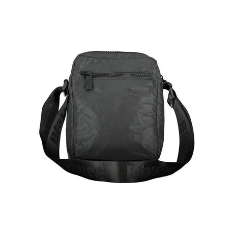 Blauer Sleek Black Shoulder Bag with Adjustable Strap - Hilstor