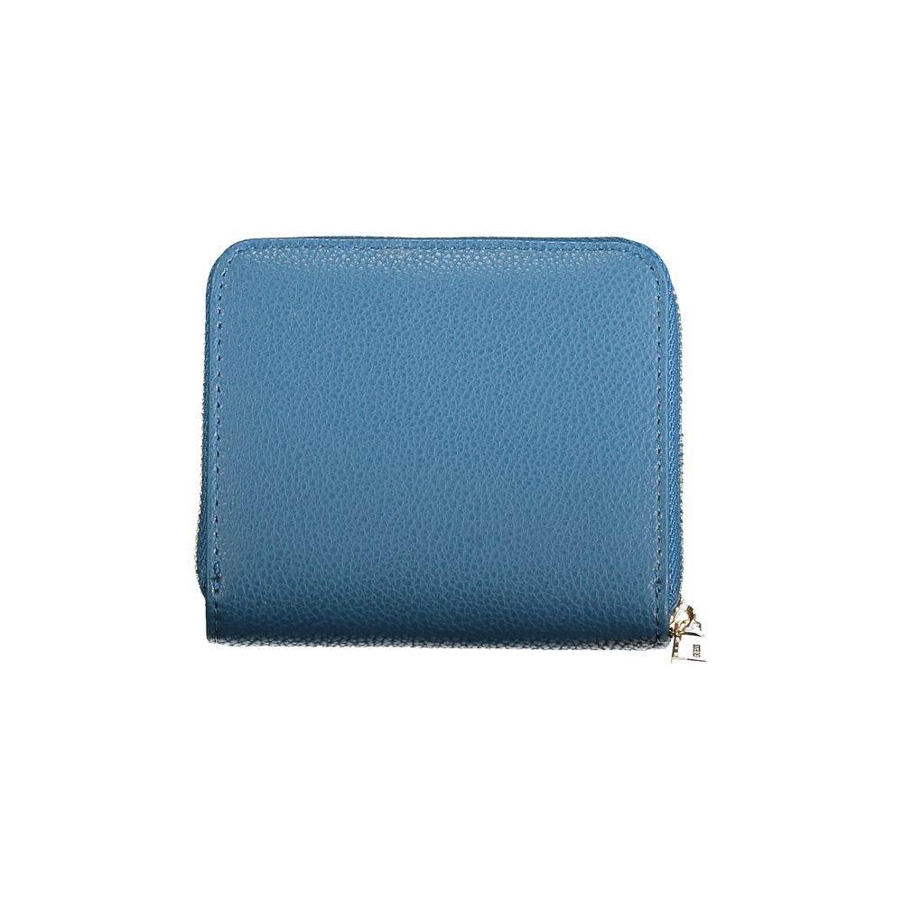 Guess Jeans Blue Polyethylene Wallet - Hilstor