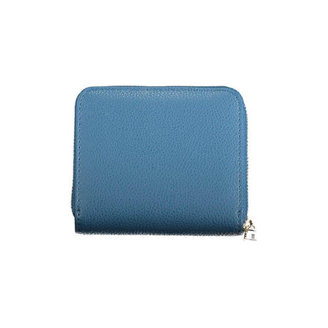 Guess Jeans Blue Polyethylene Wallet - Hilstor