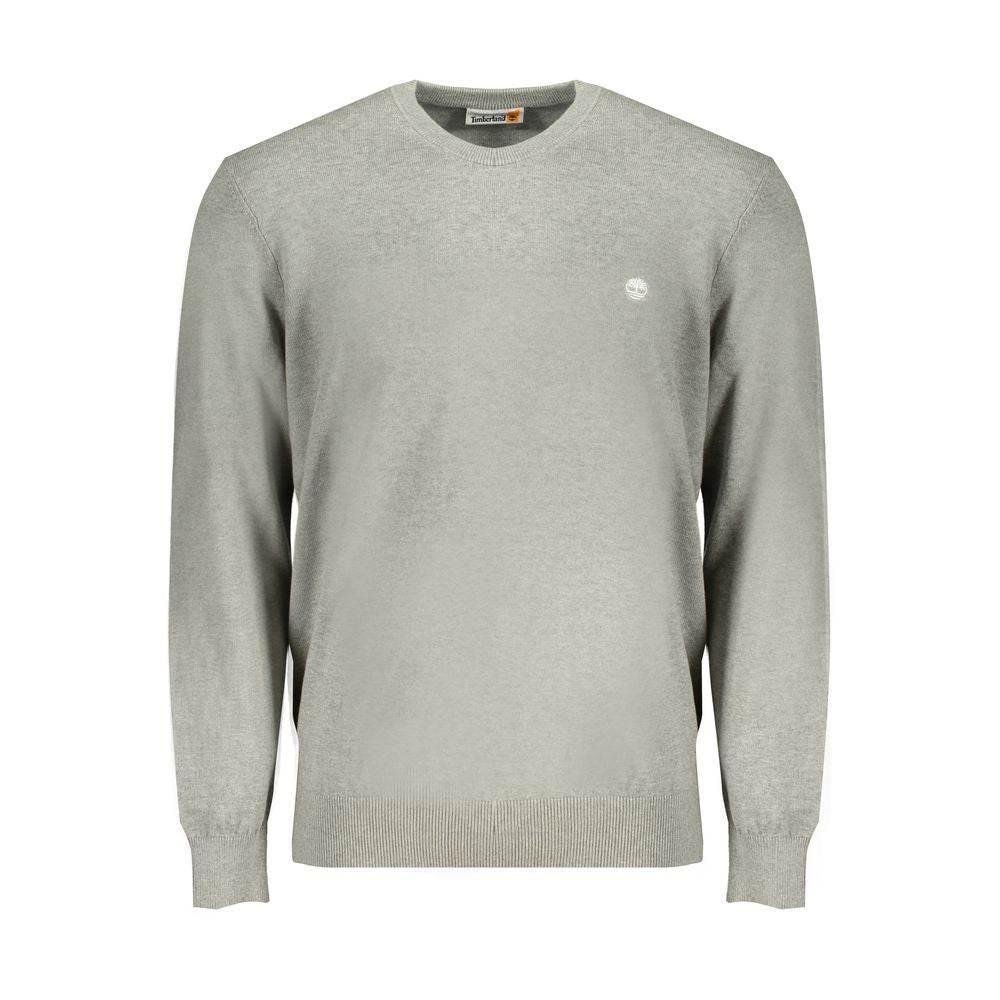 Timberland Gray Cotton Sweater - Hilstor