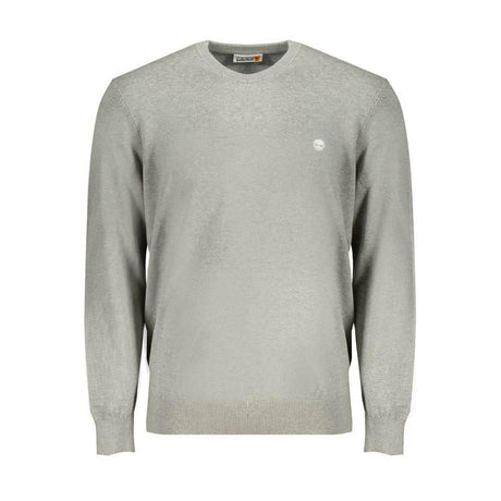 Timberland Gray Cotton Sweater - Hilstor