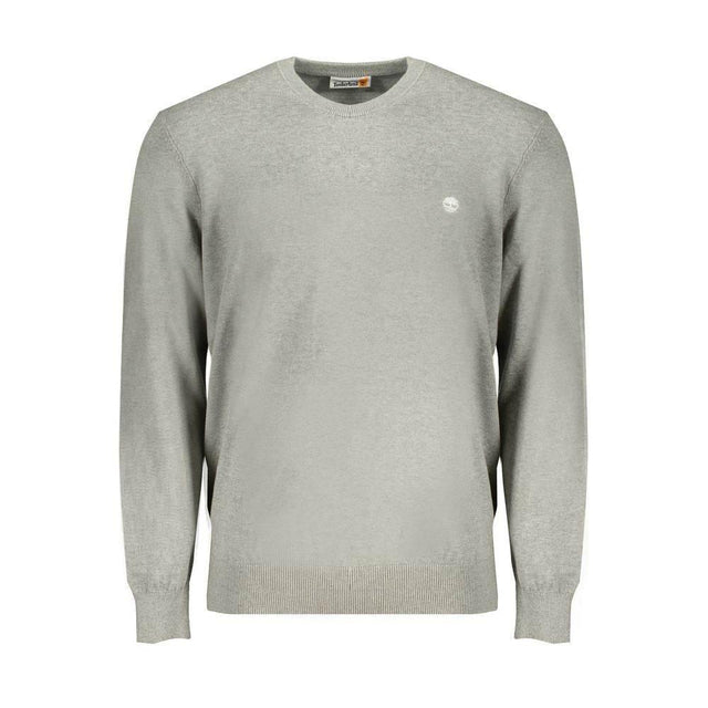 Timberland Gray Cotton Sweater - Hilstor