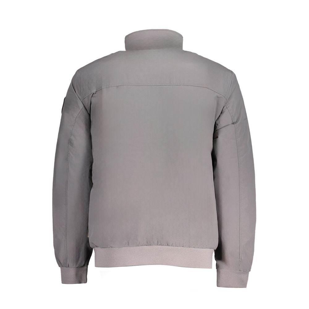Napapijri Gray Polyamide Men Jacket - Hilstor