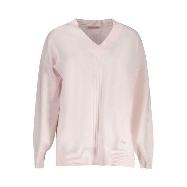 Guess Jeans Pink Acrylic Women Sweater - Hilstor