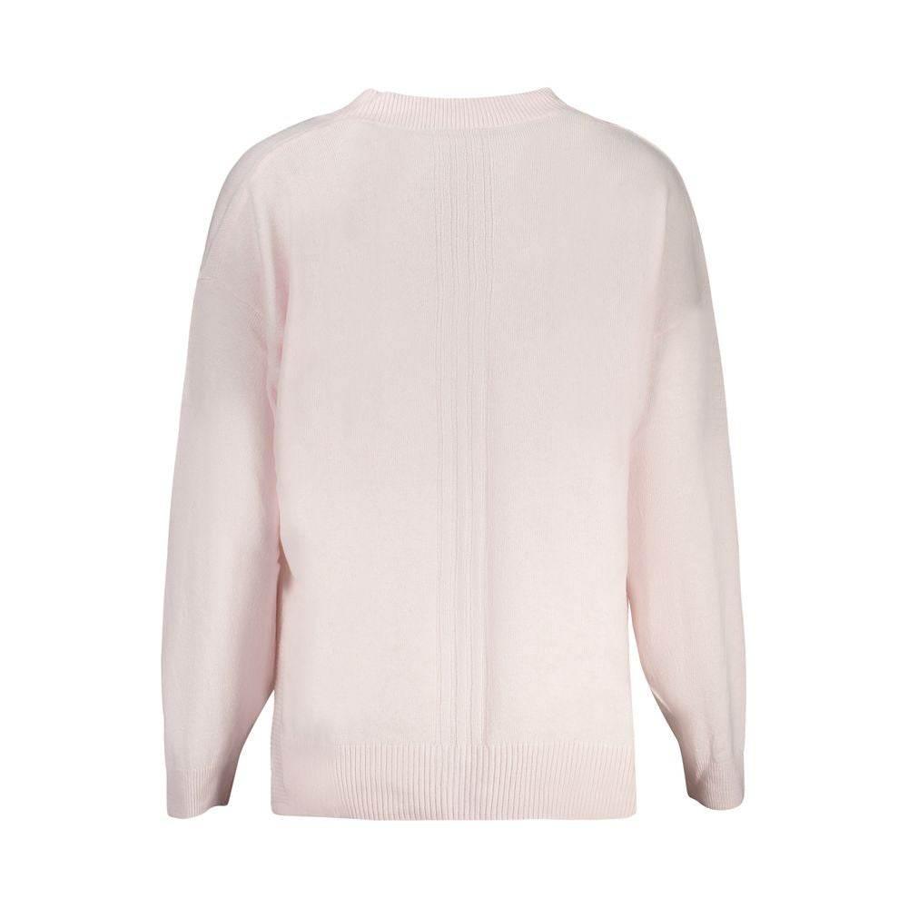 Guess Jeans Pink Acrylic Women Sweater - Hilstor