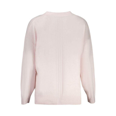 Guess Jeans Pink Acrylic Women Sweater - Hilstor