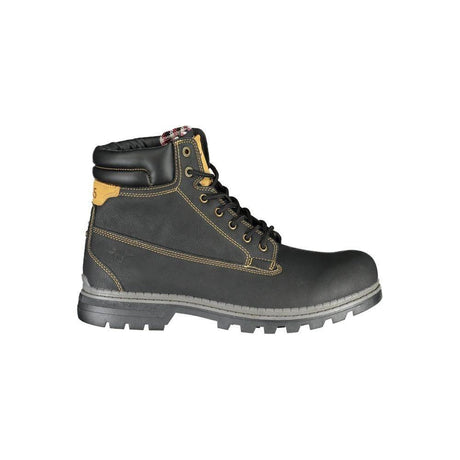 Carrera Sleek Lace-Up Boots with Contrast Accents - Hilstor