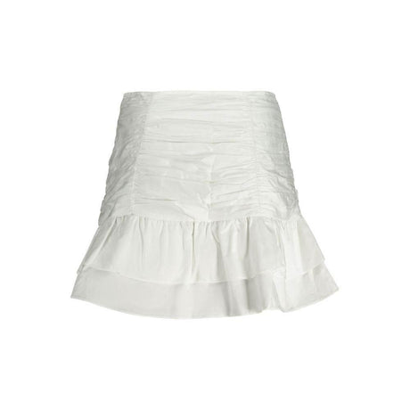 Guess Jeans White Cotton Women Skirt - Hilstor