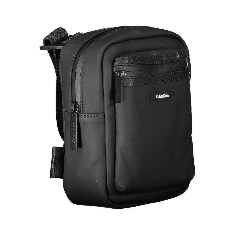 Calvin Klein Black Polyester Men Shoulder Bag - Hilstor