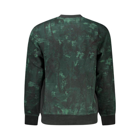 Hugo Boss Green Cotton Men Sweater - Hilstor