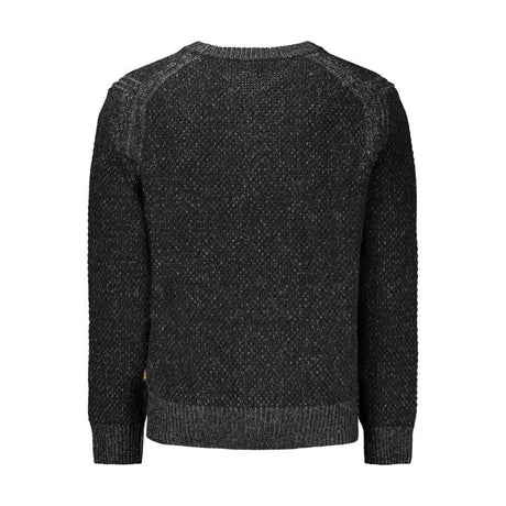 Hugo Boss Black Wool Men Sweater - Hilstor