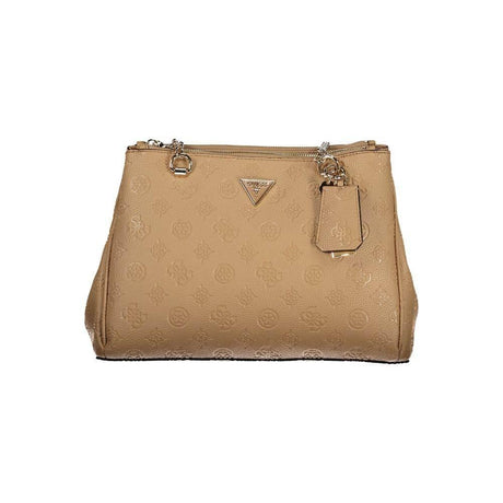 Guess Jeans Beige Polyethylene Women Handbag - Hilstor