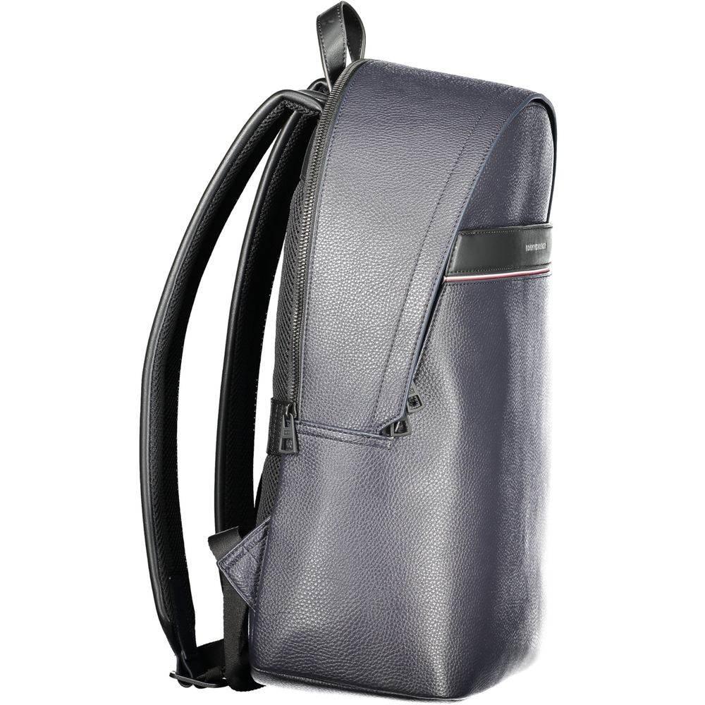 Tommy Hilfiger Blue Polyethylene Men Backpack - Hilstor