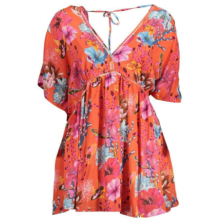 Desigual Red Viscose Women Dress - Hilstor