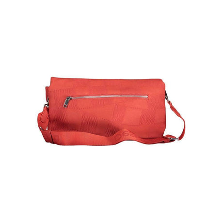 Desigual Red Polyethylene Women Handbag - Hilstor