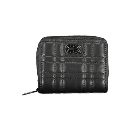 Calvin Klein Black Polyester Women Wallet - Hilstor