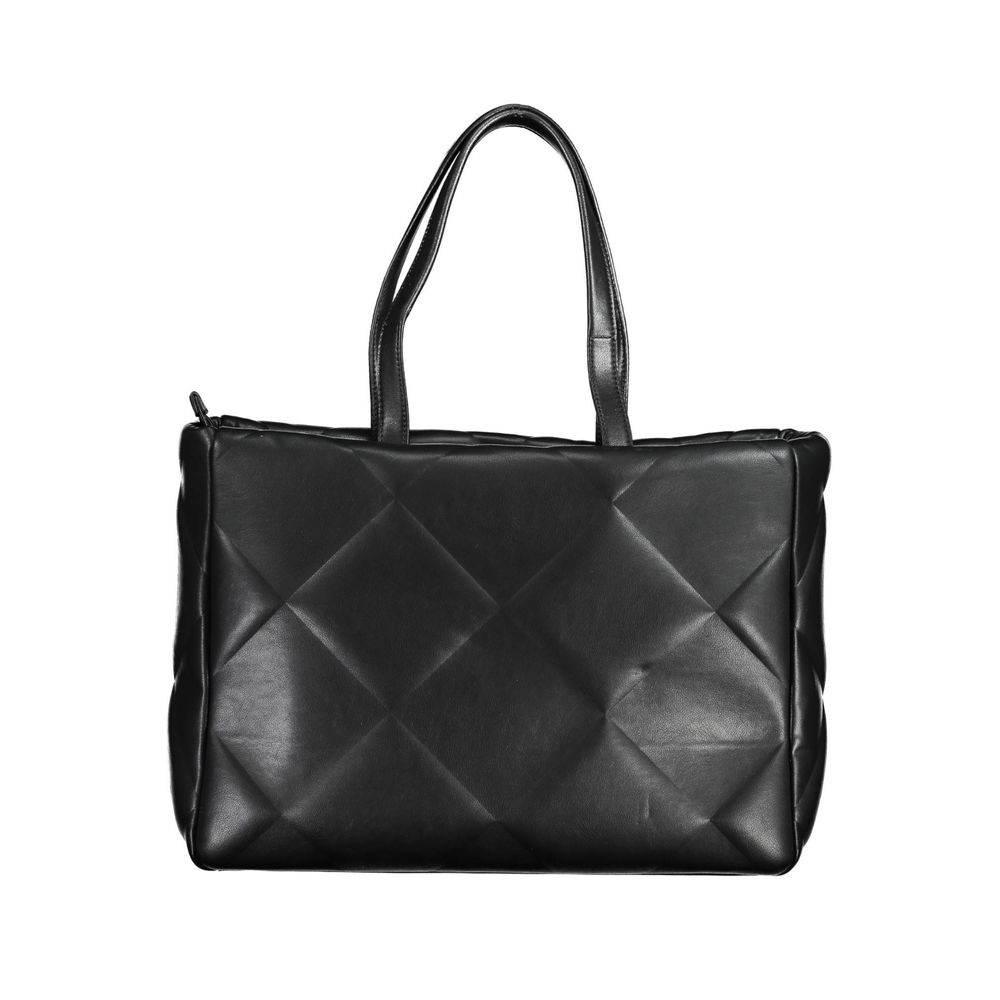 Calvin Klein Black Polyester Handbag - Hilstor
