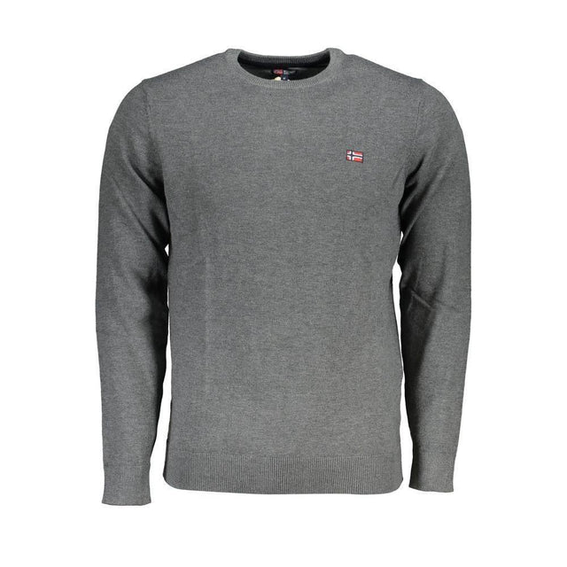 Norway 1963 Gray Fabric Sweater - Hilstor