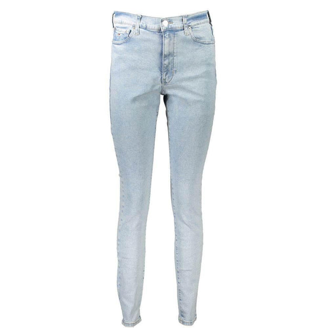 Tommy Hilfiger Blue Cotton Women's Skinny Jean - Hilstor