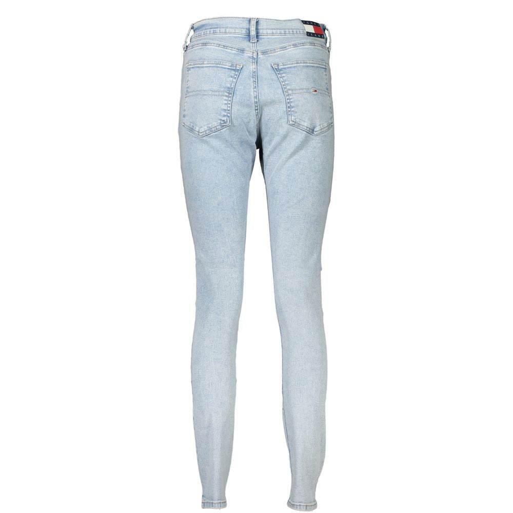 Tommy Hilfiger Blue Cotton Women's Skinny Jean - Hilstor