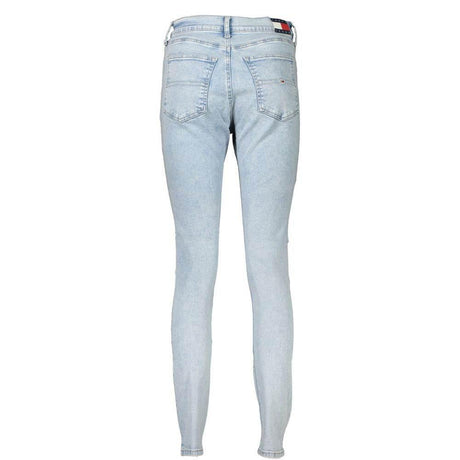 Tommy Hilfiger Blue Cotton Women's Skinny Jean - Hilstor