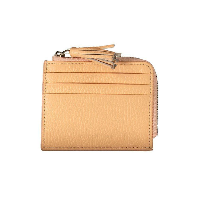 Coccinelle Orange Leather Wallet - Hilstor