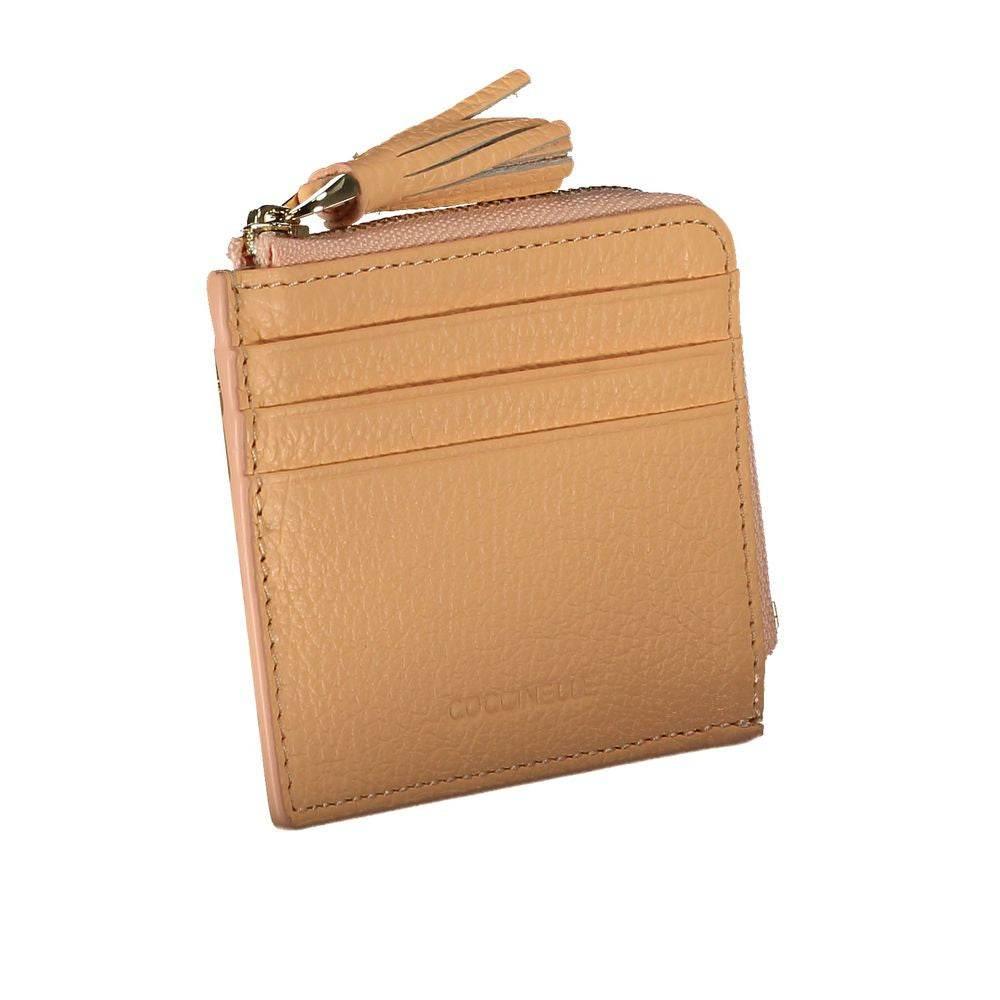 Coccinelle Orange Leather Wallet - Hilstor