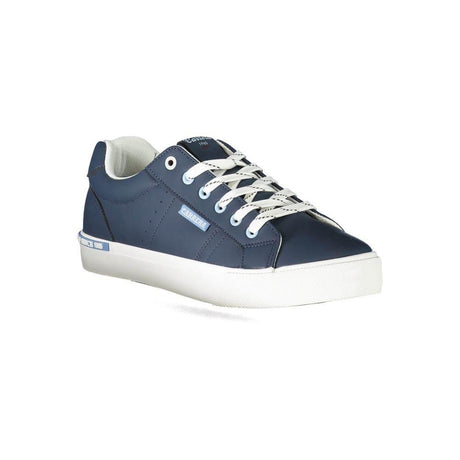 Carrera Blue Polyester Sneaker - Hilstor