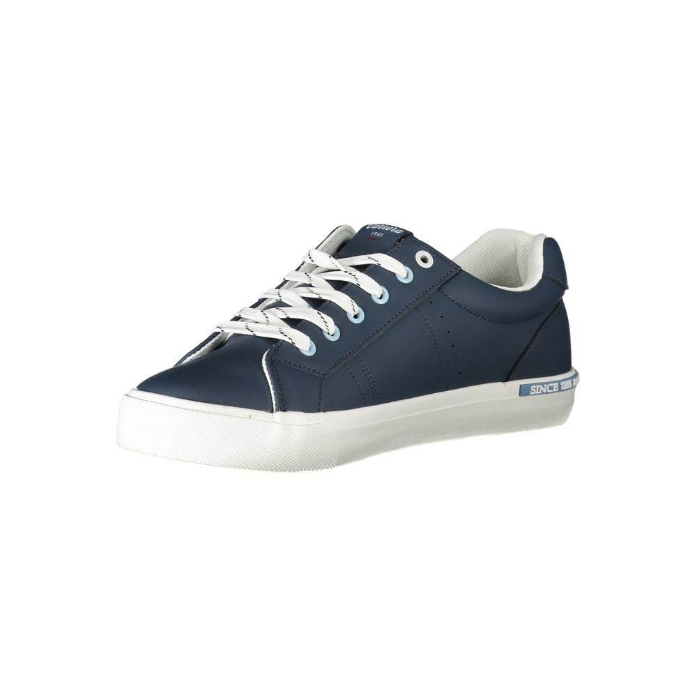 Carrera Blue Polyester Sneaker - Hilstor