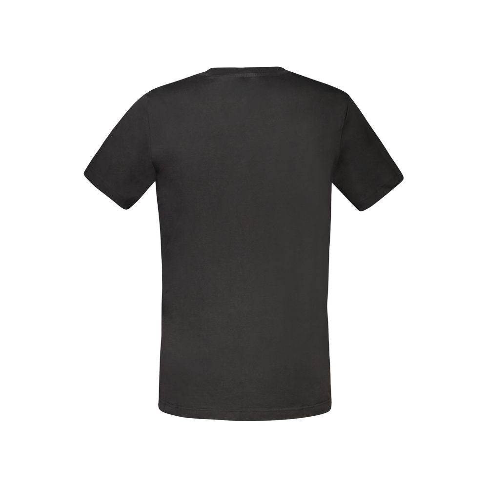 Calvin Klein Black Cotton Men T-Shirt - Hilstor
