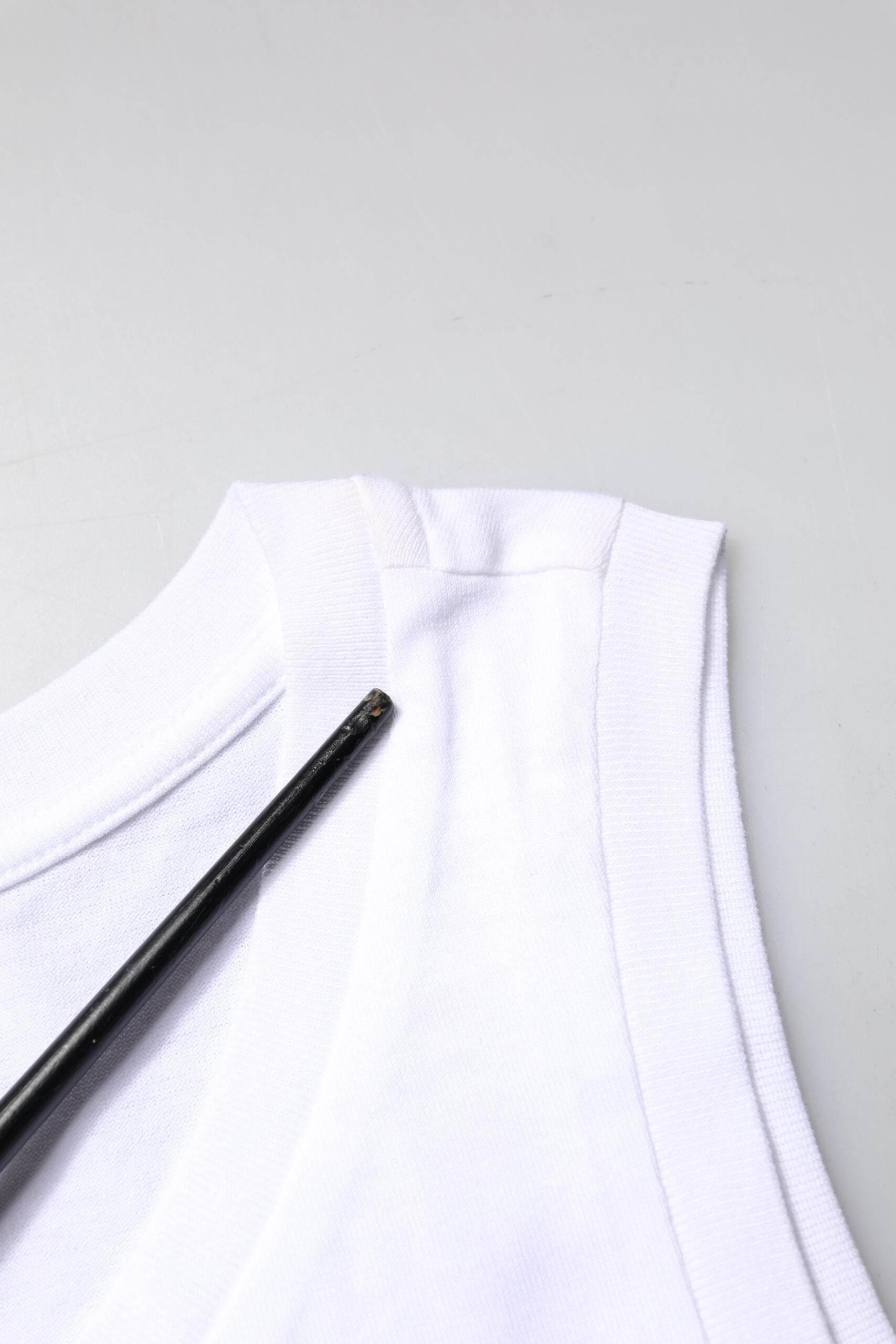 Dolce & Gabbana White Cotton Sleeveless Crew Neck T-shirt - Hilstor