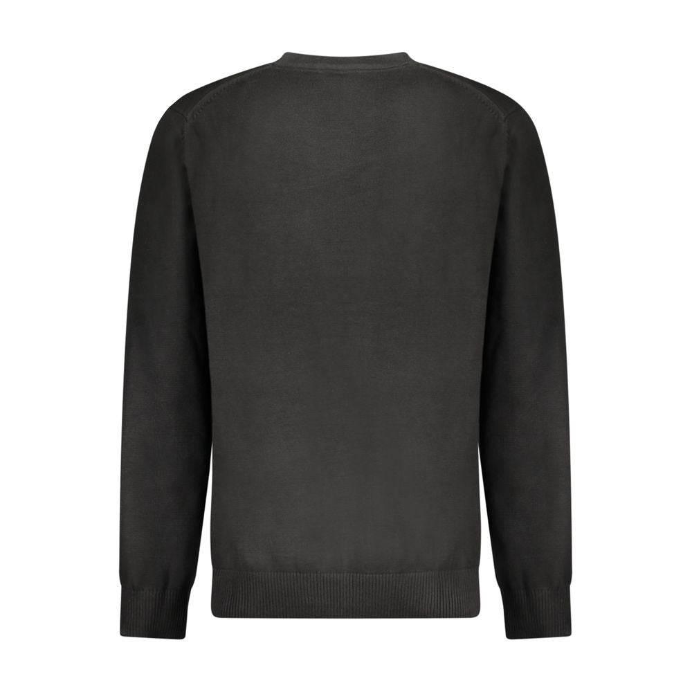Calvin Klein Black Cotton Men Sweater - Hilstor