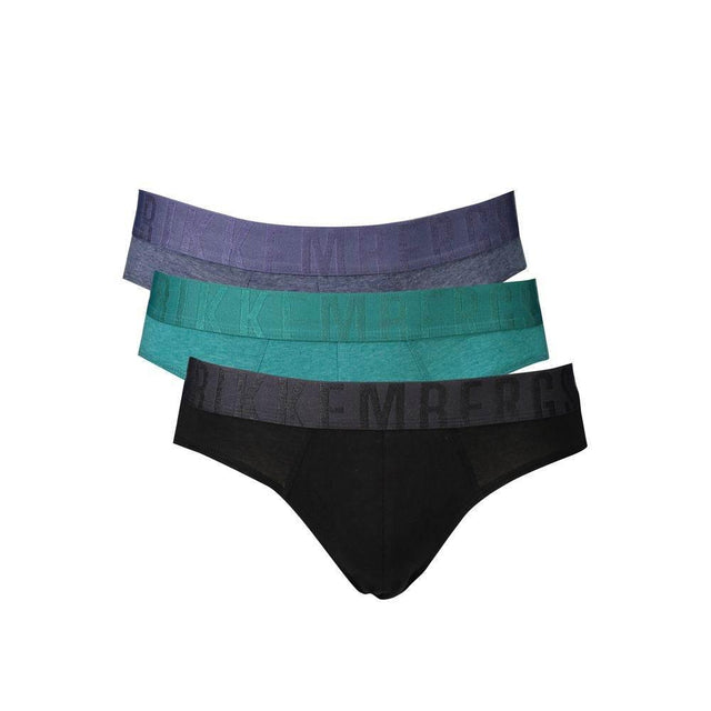 Bikkembergs Green Polyester Men Underwear - Hilstor