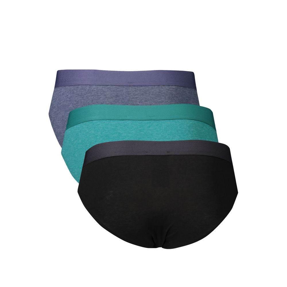 Bikkembergs Green Polyester Men Underwear - Hilstor