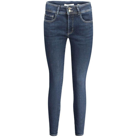 Guess Jeans Blue Cotton Women Skinny Jean - Hilstor